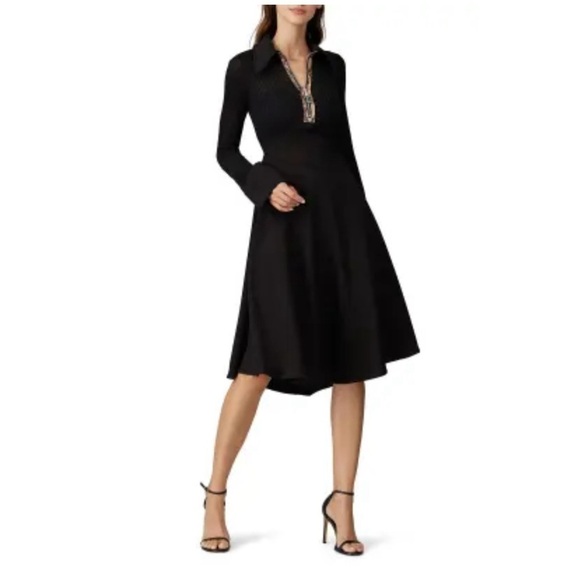 ELLERYCalabasas Zip Up Panel Dress size 8